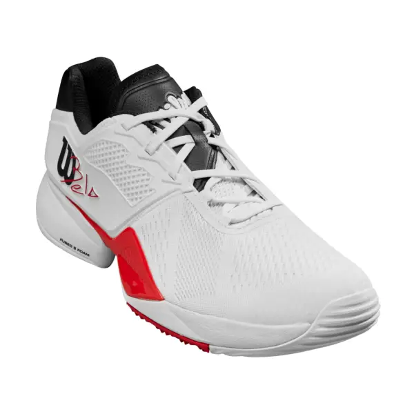 Wilson Bela Men’s Tour Shoe White/Red - Image 2