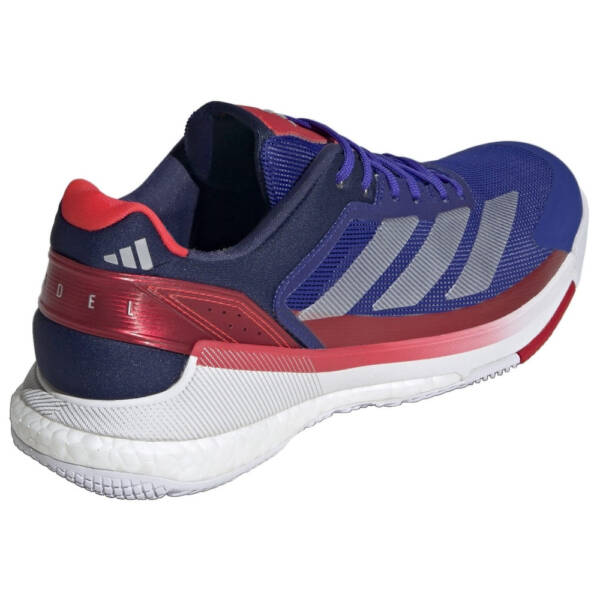 Adidas CrazyQuick Boost Shoes – Blue/White - Image 4