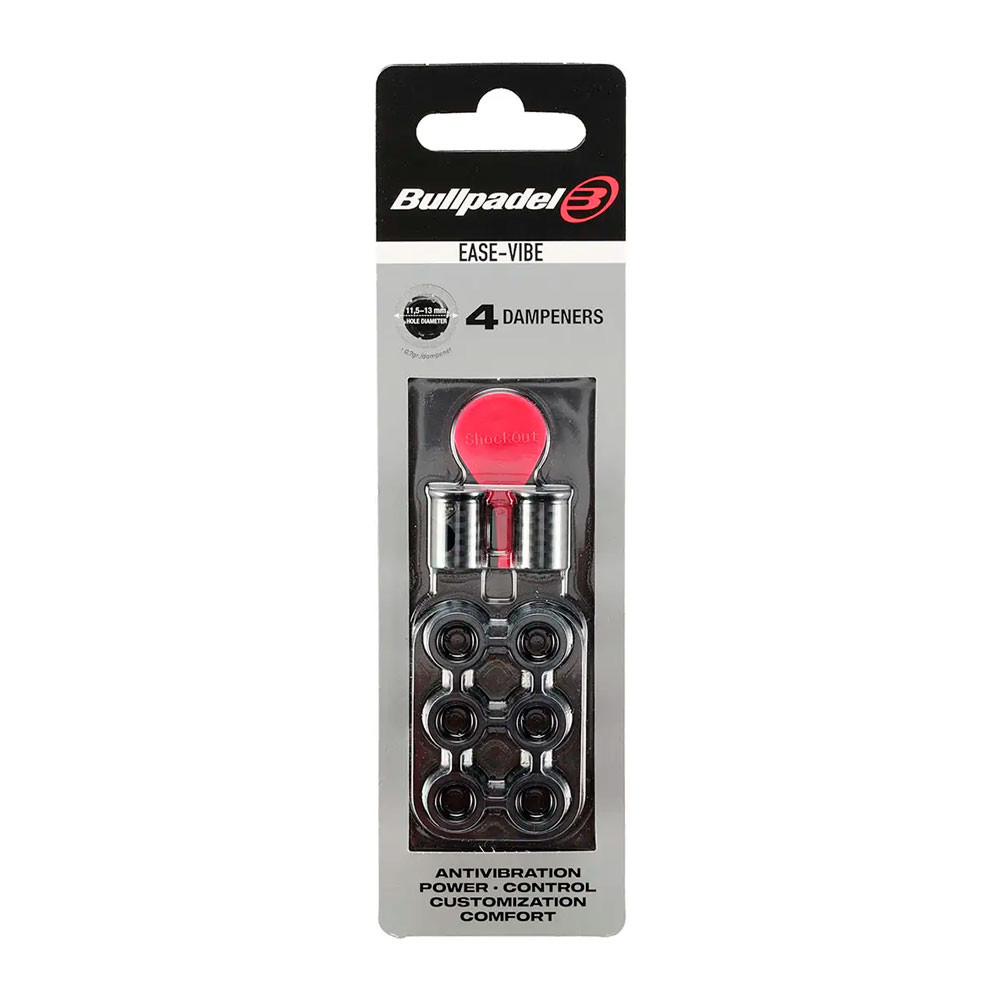 Antivibrator Shockout Bullpadel Black